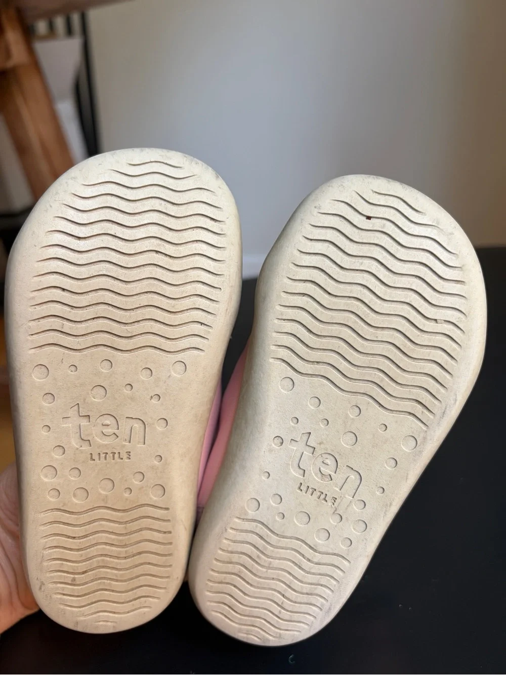 Ten Little Everyday Original Kids Sneakers Size 7.5 Blush Pink